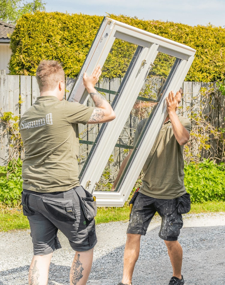 Hvor mye koster det å bytte vindu hos signum?
